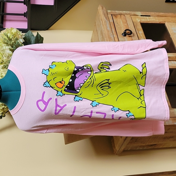 Fashion Nova Reptar Graphic Tee - SZ M - Picture 1 of 6